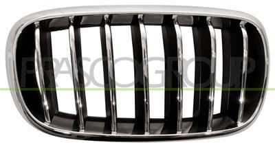 GRILLE CALANDRE DROITE CHROMEE-CHROMEE/NOIRE - MOD. PURE EXCELLENCE