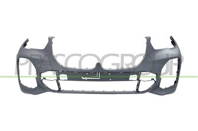 FRONT BUMPER-PRIMED-WITH PARK ASSIST+SENSOR HOLDERS