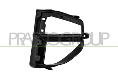 FRONT BUMPER GRILLE RIGHT-INNER-BLACK-GLOSSY