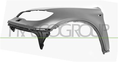 FRONT FENDER LEFT-PRIMED-WITH SIDE REPEATER HOLE-WITH HEADLAMP WASHER HOLES-PLASTIC