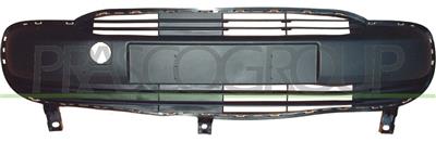 FRONT BUMPER GRILLE-CENTRE-BLACK