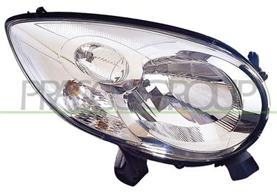 HEADLAMP RIGHT H4 ELECTRIC-WITHOUT MOTOR (VALEO TYPE)