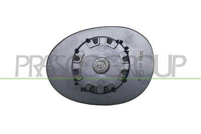 CRISTAL+SOPORTE DERECHO-CONVEXO-CROMADO