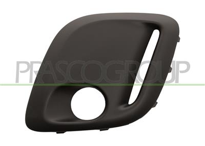 GRIGLIA SINISTRA PARAURTI ANTERIORE-NERA-CON SEDE FENDI-CON LUCE DIURNA-LED