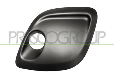 BUMPER GRILLE RIGHT-BLACK-WITH FOG LAMP HOLES-WITHOUT LED DAY LIGHT