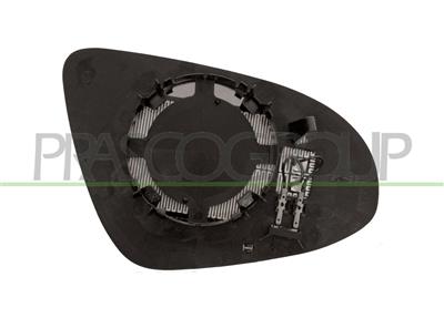CRISTAL+SOPORTE IZQUIERDO-CONVEXO-TERMICO-CROMADO