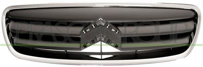 RADIATOR GRILLE-OPEN WITH CHROME FRAME