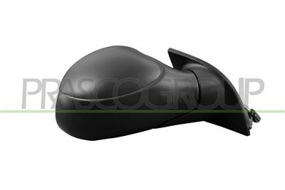 ESPEJO DERECHO ELECTRICO-NEGRO-TERMICO-CON SONDA-CONVEXO-7 PINES