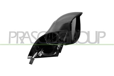 DOOR MIRROR RIGHT-ELECTRIC-BLACK-HEATED-WITH SENSOR-CONVEX-7 PINS