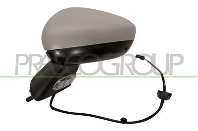 ESPEJO IZQUIERDO-ELECTRICO-IMPRIMADO-CON PILOTO-CONVEXO-5 PIN