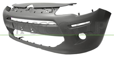 FRONT BUMPER-PRIMED-WITH TOW HOOK COVER
