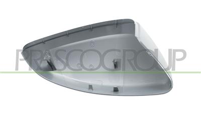 DOOR MIRROR LEFT-CABLE-PRIMED-WITH LAMP-CONVEX