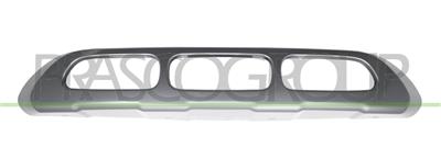 FRONT BUMPER MOLDING-CENTRE-LOWER-SILVER PAINTED