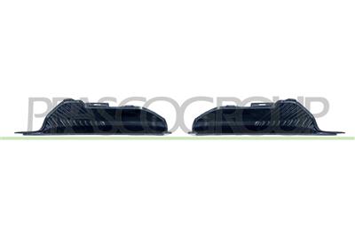 SET OF FRONT BUMPER MOLDINGS