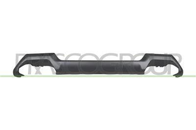 FRONT BUMPER MOLDING-CENTRE-LOWER-SILVER MOD. RIPCURL