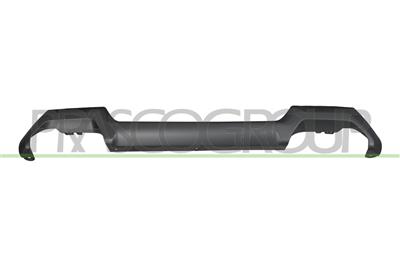 FRONT BUMPER MOLDING-CENTRE-LOWER-SILVER
