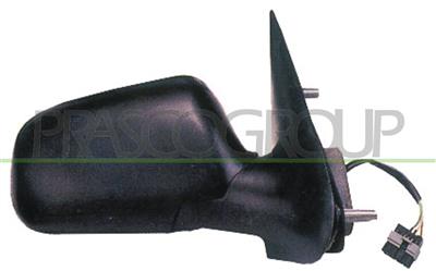 RETROVISORE DESTRO-ELETTRICO-CON PRIMER-TERMICO-CON SONDA-CONVESSO-BLU