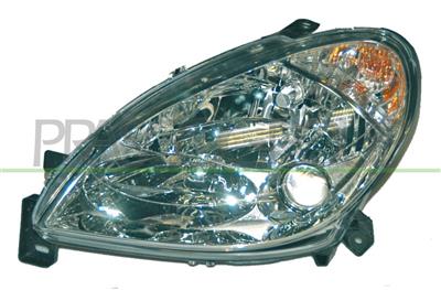 HEADLAMP LEFT H1+H7 ELECTRIC-WITH MOTOR