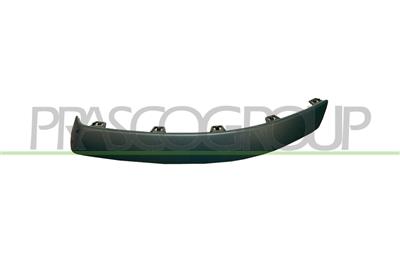 FRONT BUMPER MOLDING LEFT-BLACK