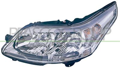 SCHEINWERFER LINKS-H1+H7-MIT LWR-MIT MOTOR