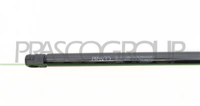 TAILGATE GAS SPRING RIGHT/LEFT - 425 N - L 545 mm - S 195 mm - Ø 18 mm - Ø 8 mm
