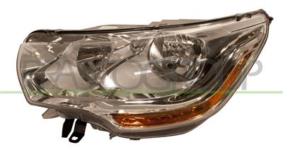 HEADLAMP LEFT H1+H7 ELECTRIC-WITH MOTOR MOD. > 12/15