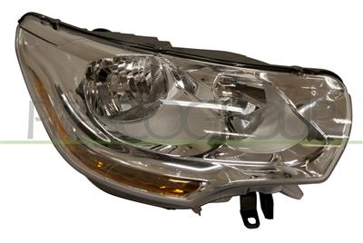 HEADLAMP RIGHT H1+H7 ELECTRIC-WITH MOTOR