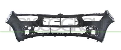 FRONT BUMPER-PRIMED-WITH TOW HOOK COVER-WITH CUTTING MARKS FOR PARK ASSIST