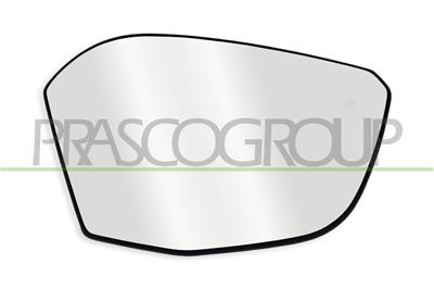 PIASTRA SPECCHIO DESTRA-TERMICA-CON BLIS-CONVESSA-2 PINS