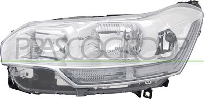 HEADLAMP LEFT H7+H7+H1 ELECTRIC-WITHOUT MOTOR