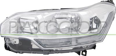 OPTICA IZQUIERDA H7+H7+H1 ELECTRICA-SIN MOTOR