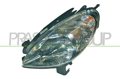 HEADLAMP LEFT H4 ELECTRIC-WITHOUT MOTOR