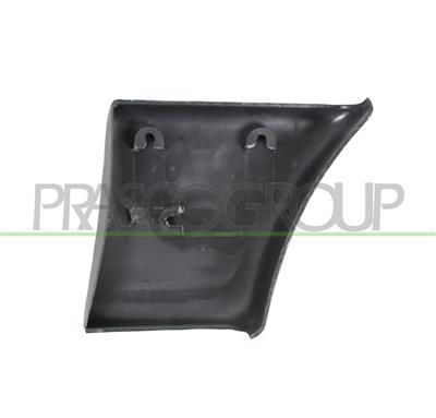 FRONT FENDER MOLDING LEFT-WITH CLIPS-BLACK-TEXTURED FINISH