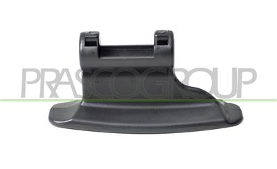 DOOR HANDLE RIGHT SIDE-OUTER-BLACK-WITHOUT KEY HOLE