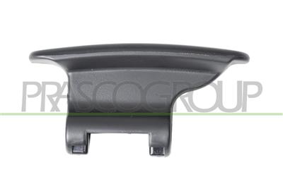 DOOR HANDLE RIGHT SIDE-OUTER-BLACK-WITHOUT KEY HOLE