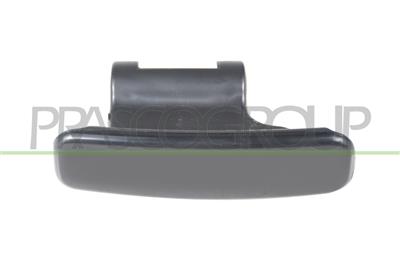 SLIDING DOOR HANDLE RIGHT-OUTER-BLACK-WITHOUT KEY HOLE