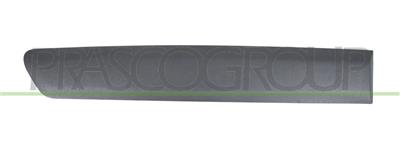REAR DOOR MOLDING-RIGHT-SMOOTH BLACK
