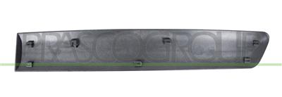REAR DOOR MOLDING-RIGHT-SMOOTH BLACK