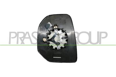 MIRROR GLASS BASE LEFT-CONVEX-CHROME