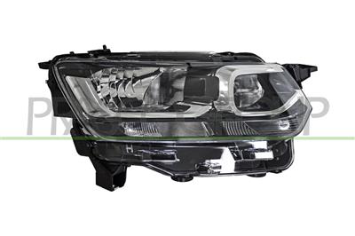 HEADLAMP RIGHT H7+H1-UPPER-ELECTRIC-WITH MOTOR