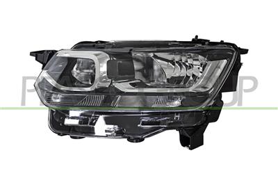 HEADLAMP LEFT H7+H1-UPPER-ELECTRIC-WITH MOTOR