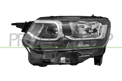 SCHEINWERFER LINNKS-H7+H1-OBEN-MIT LWR-MIT MOTOR