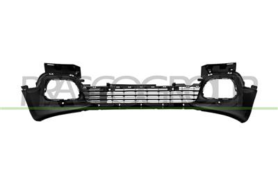 FRONT BUMPER-LOWER-BLACK-TEXTURED FINISH-WITH PDC+SENSOR HOLDERS-WITH MOLDING HOLES