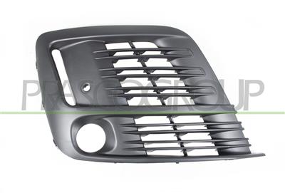 BUMPER GRILLE RIGHT-BLACK-WITH PDC