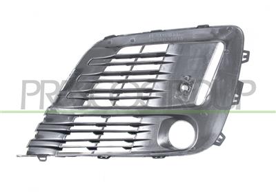 BUMPER GRILLE RIGHT-BLACK-WITH PDC