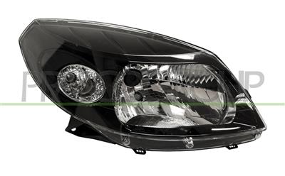 OPTICA DERECHA H4 ELECTRICA-SIN MOTOR-NEGRA