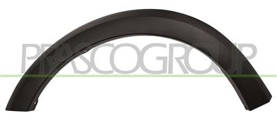 FRONT WHEEL-ARCH EXTENSION LEFT-REAR SIDE-BLACK-TEXTURED FINISH