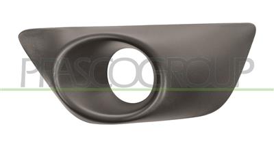 BUMPER GRILLE LEFT-BLACK-TEXTURED FINISH-WITH FOG LAMP HOLE