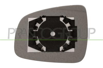 MIRROR GLASS BASE RIGHT-CONVEX-CHROME