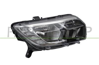 PROIETTORE DESTRO H7+H7-ELETTRICO-CON MOTORE-CON LUCE DIURNA-CON REGOLATORE CAVI-LED